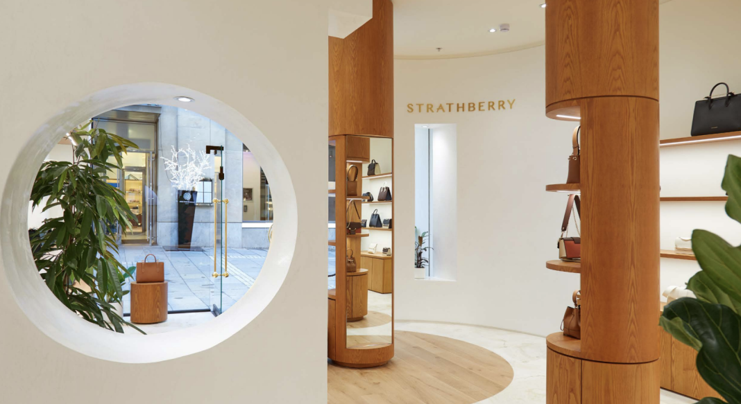 Strathberry store at Edinburgh's Multrees Walk