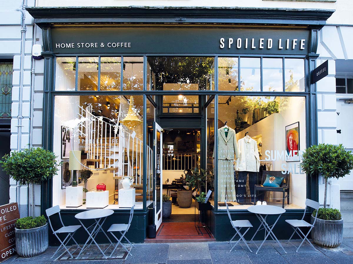 exterior image of the spoiled life shop in st andrews, scotland