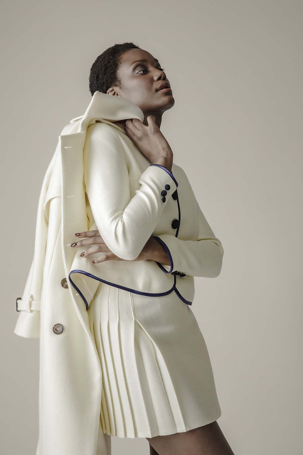 tailored trech coat, part of The Mause collection by Alexander Manufacturing