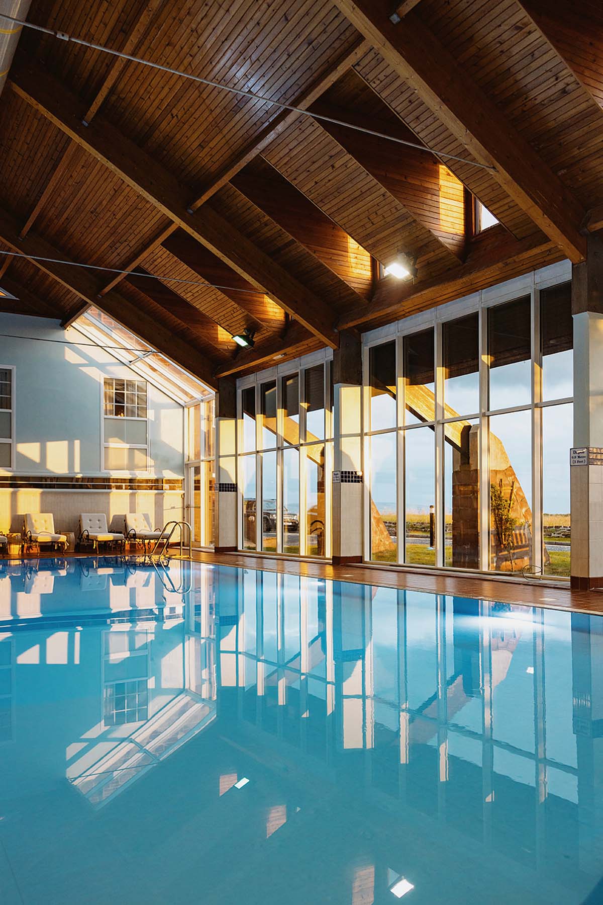 Marine & Lawn Troon's indoor heated pool