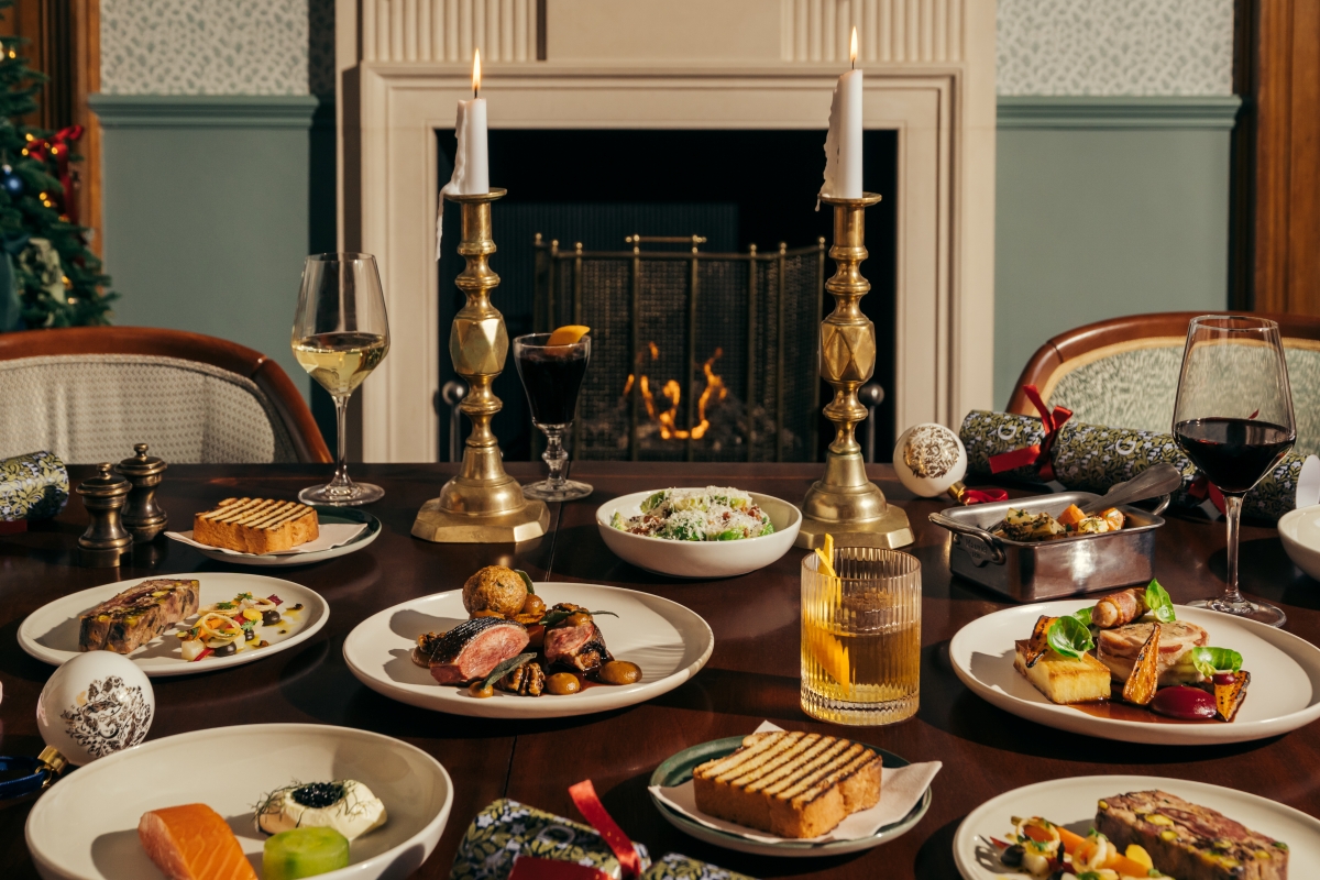 Gleneagles Townhouse, The Spence restaurant Christmas set menu