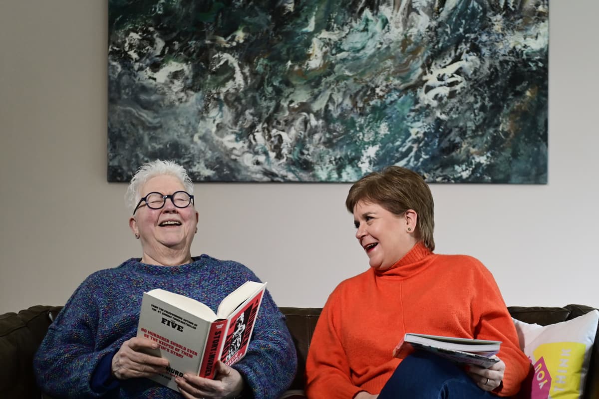 In the Company of Books with Val Mcdermaid and Nicola Sturgeon