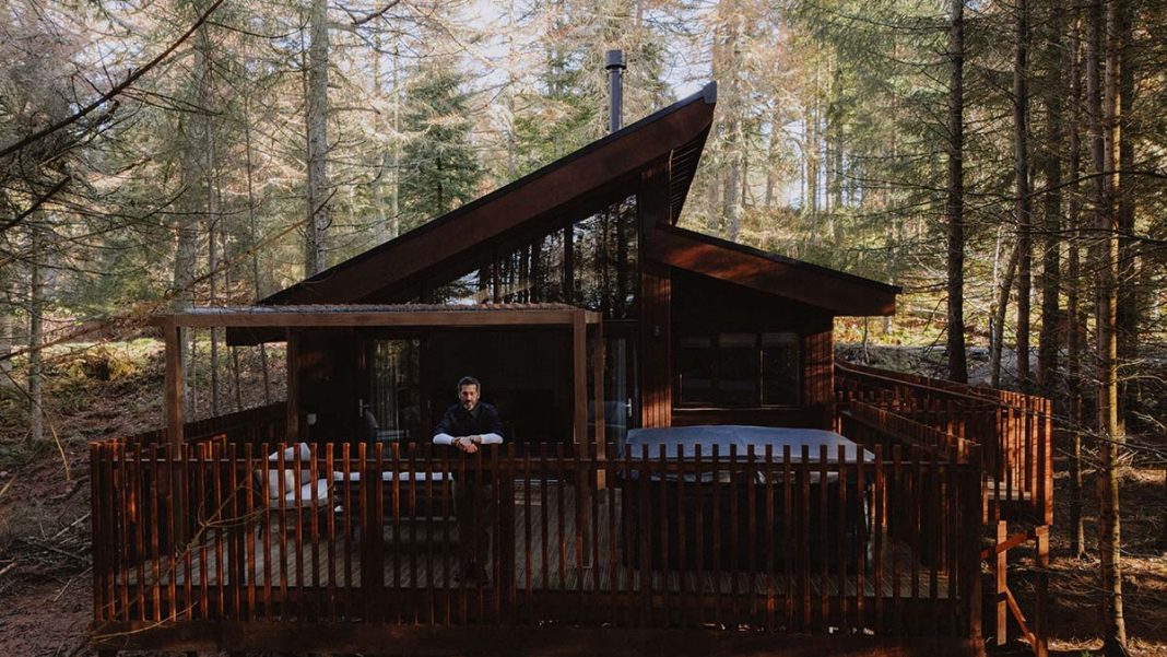 Forest Holidays new Unfurl Collection cabins in Glentress Forest