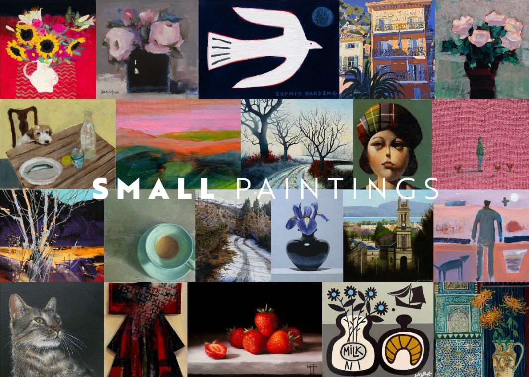 Small Paintings exhibition at morningside gallery