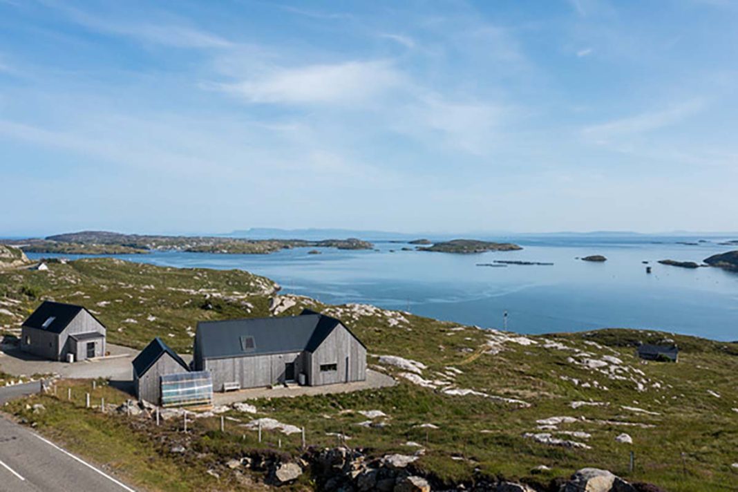 Carriegreich House on the Isle of Harris in the Outer Hebrides, on the market by Modern House