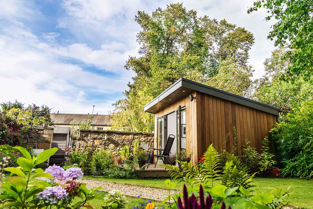 Garden room in New Town, Edinburgh