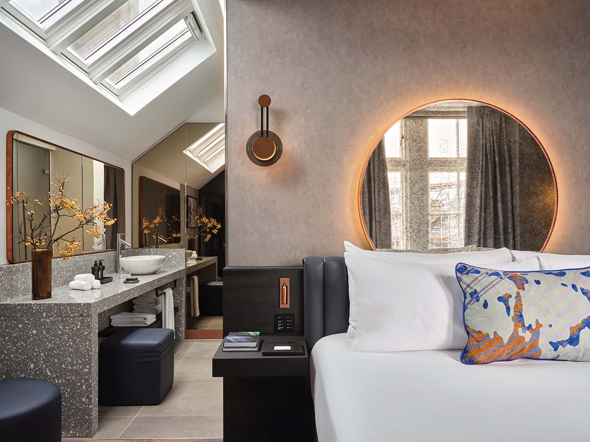 w edinburgh master bedroom, called the fabulous room