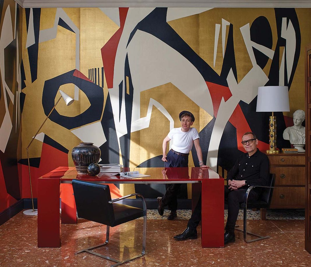 Co-founders of Fromental, Lizzie Deshayes and Time Butcher