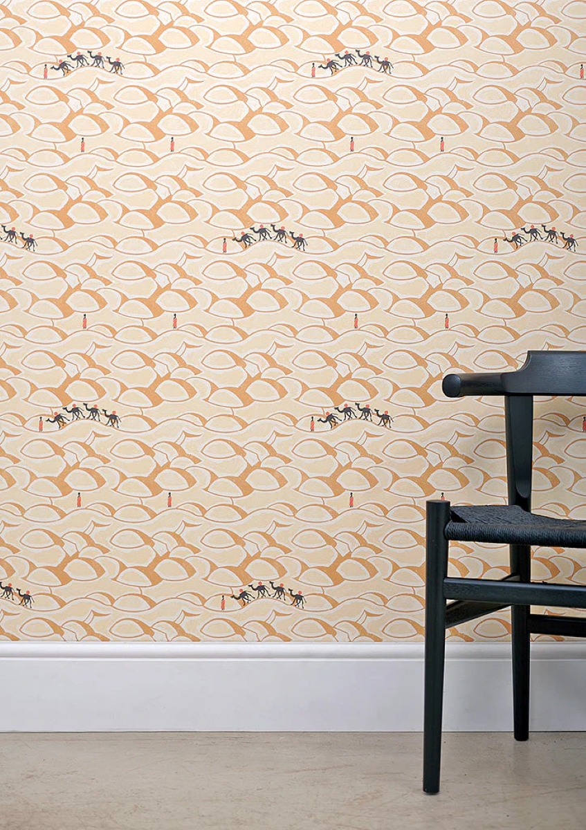 Edward Bawden designs sahara in new collection with st judes of england