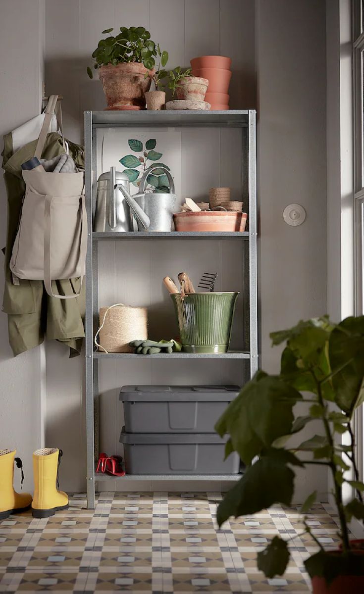 simple design idea for spring home Make the most of the crate shelving resurgence