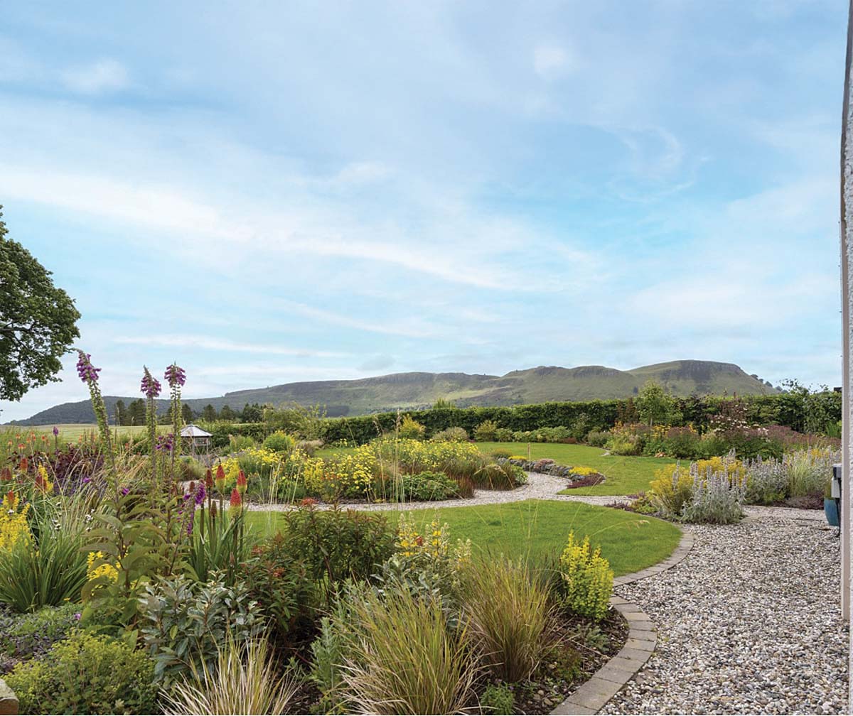 garden case study in kinross near loch leven