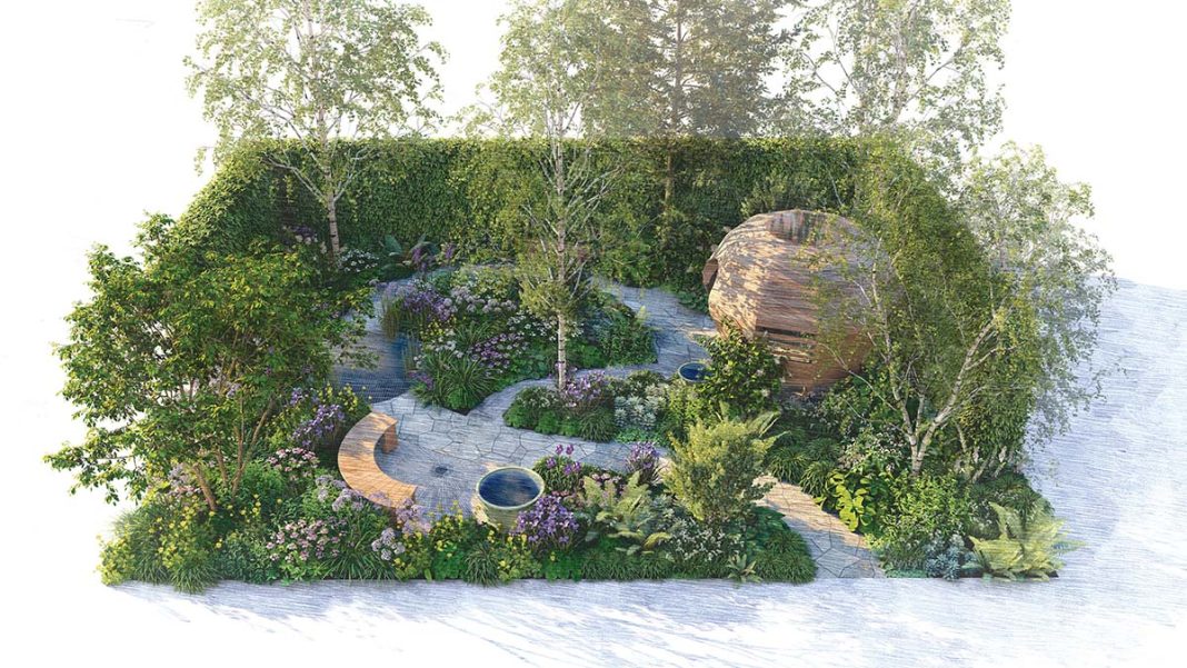Down's Syndrome Scotland Garden designed by Burton Hall Garden Design