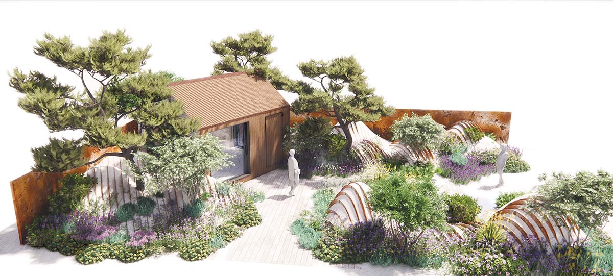Hospitalfield Arts Garden visual at RHS Chelsea Flower Show 2025