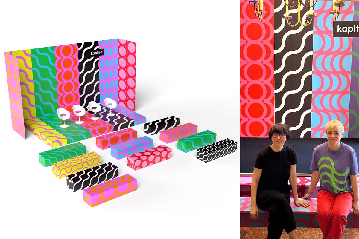 Kapitza is a London based art and design studio founded by sisters Petra and Nicole Kapitza