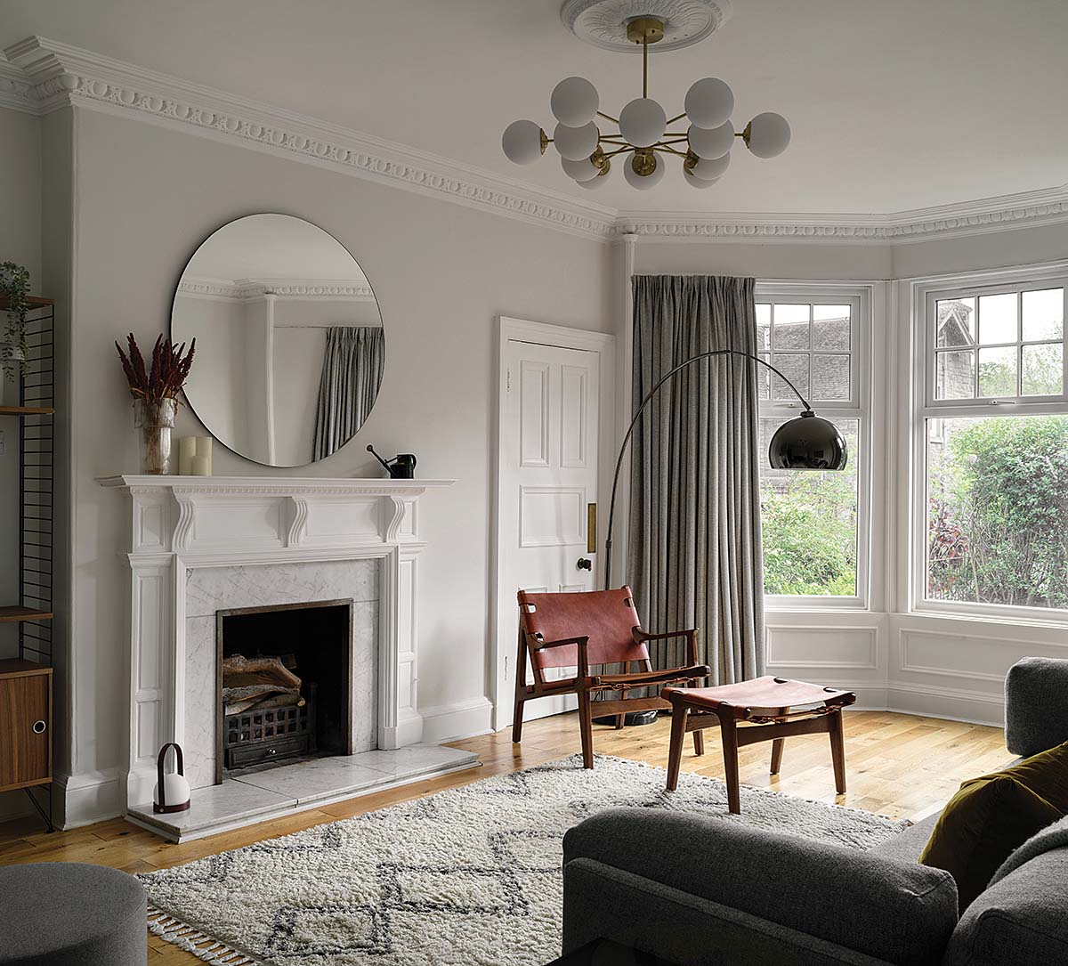 Pend Edwardian mid-terraced house project in Clermiston, Edinburgh. Photographed by ZAC and ZAC