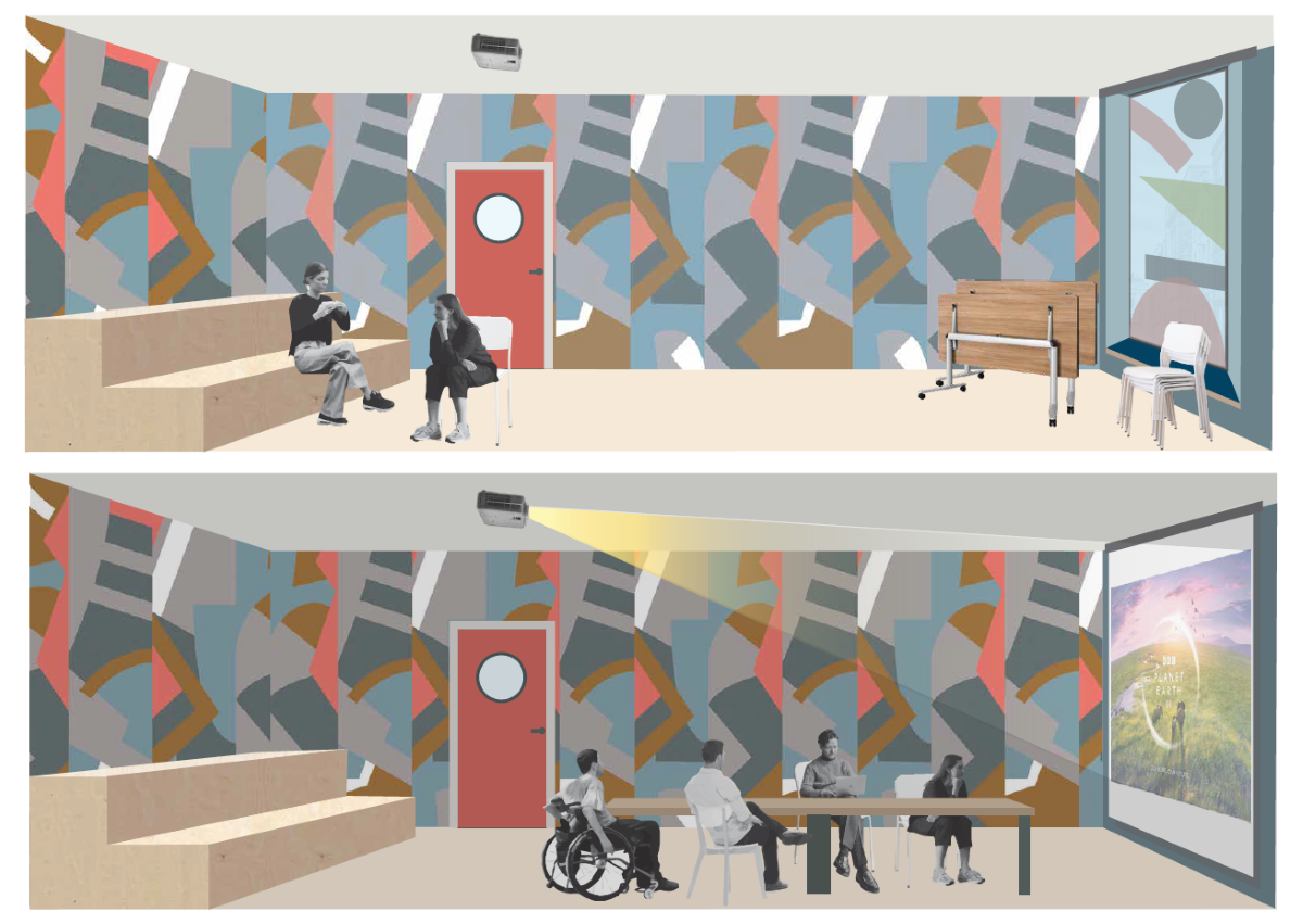 Artist's impression of new mental health support Nooks