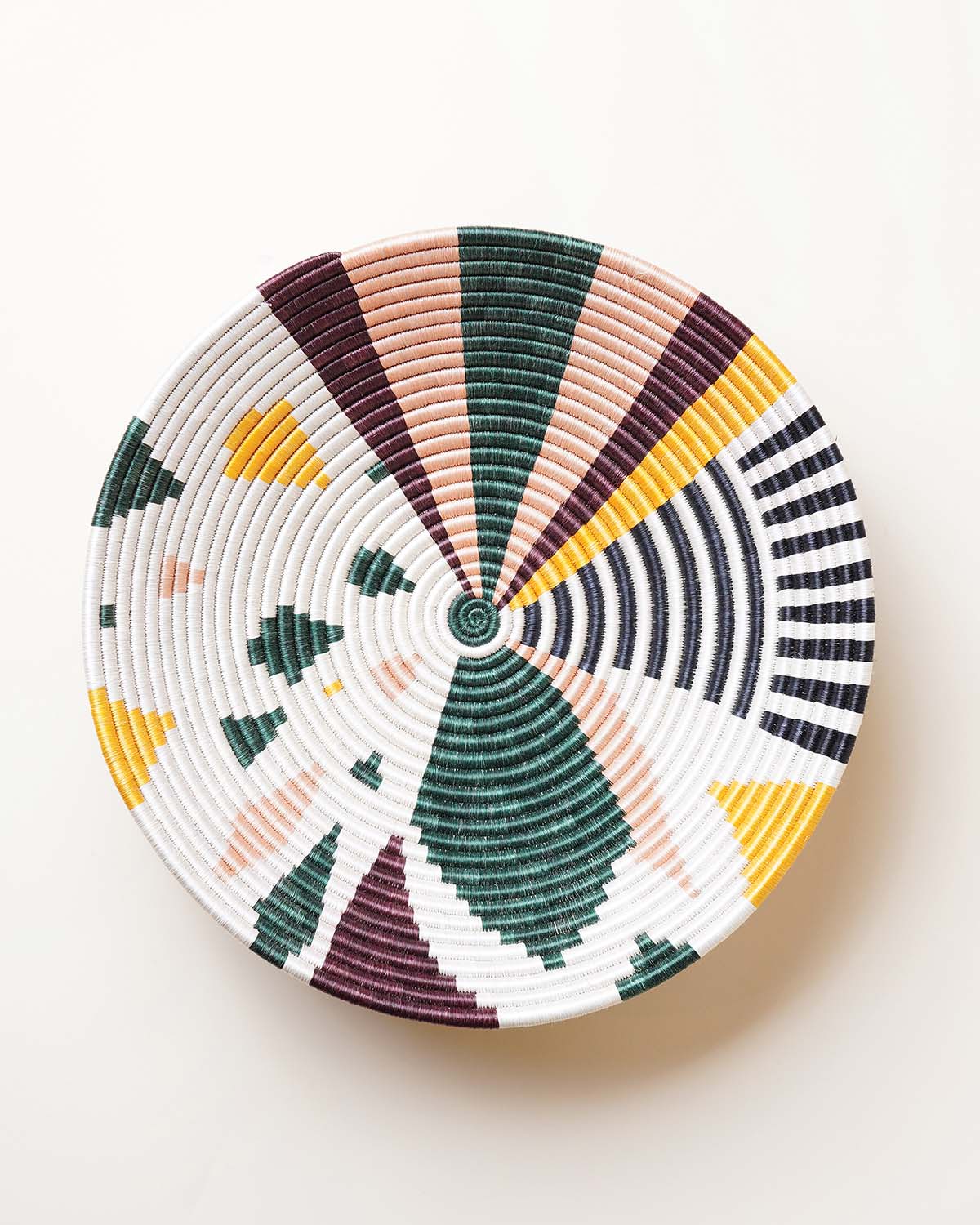 Soroka Large Rwanda Sisal Basket