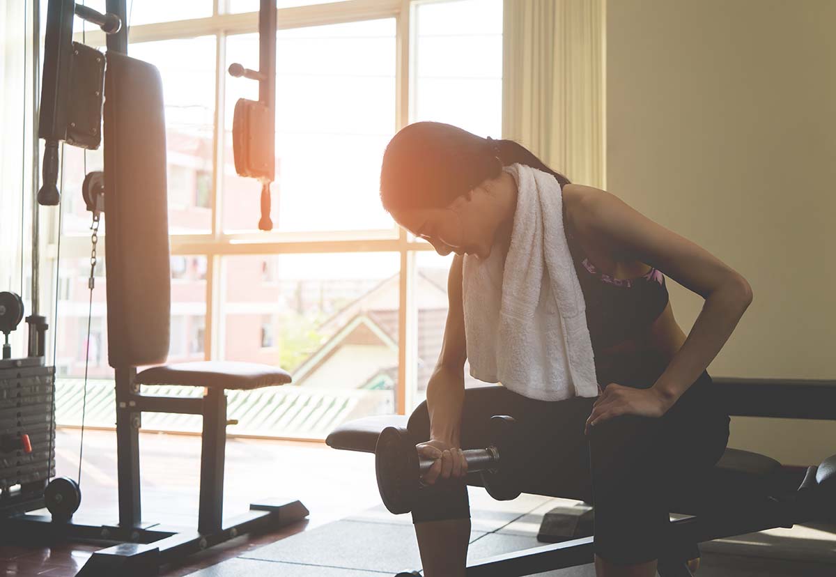how to build a home gym that bring joy and wellbeing to your home - and actually makes you want to exercise