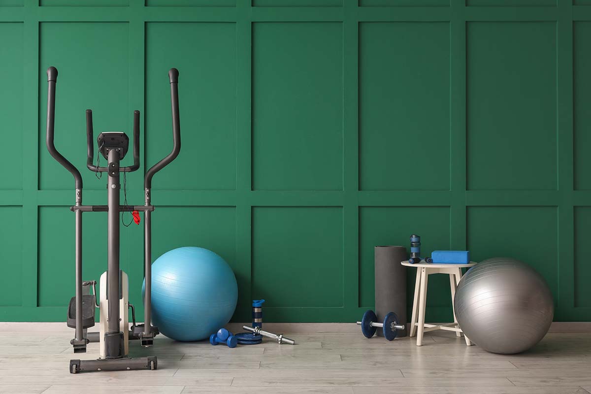 how to build a home gym that bring joy and wellbeing to your home - and actually makes you want to exercise