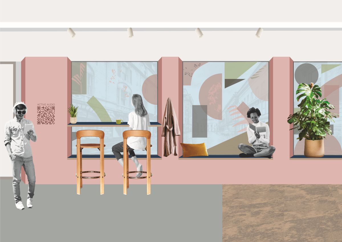 NO RULES WALLPAPER COLLAB BETWEEN THEM AND ANNA CAMPBELL JONES FOR MENTAL HEALTH charity samh