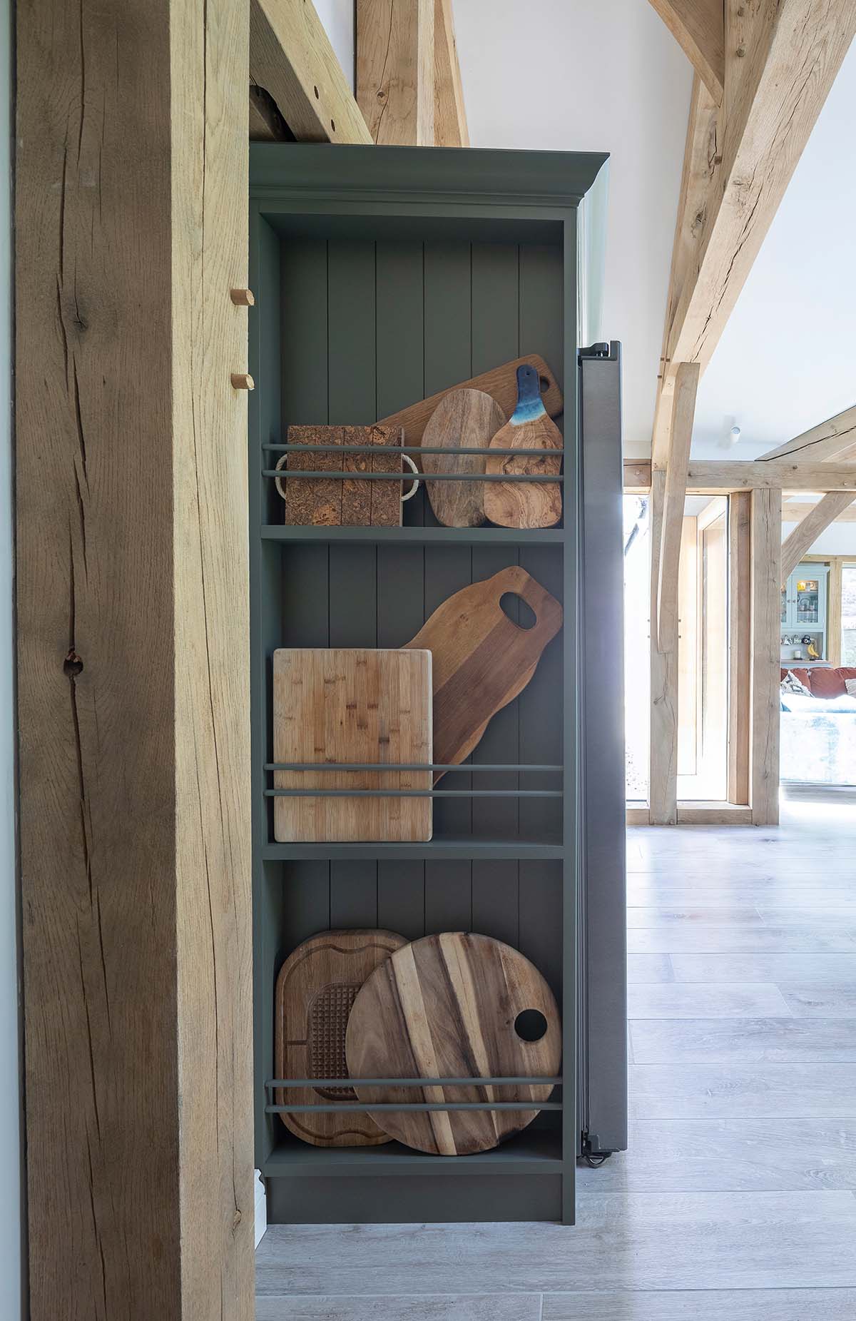 shaker kitchen storage