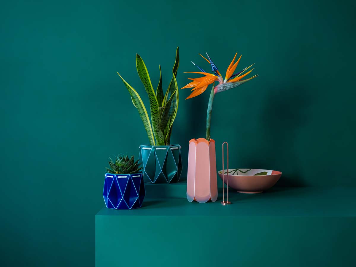Self-watering plant pots by Scottish designers POTR