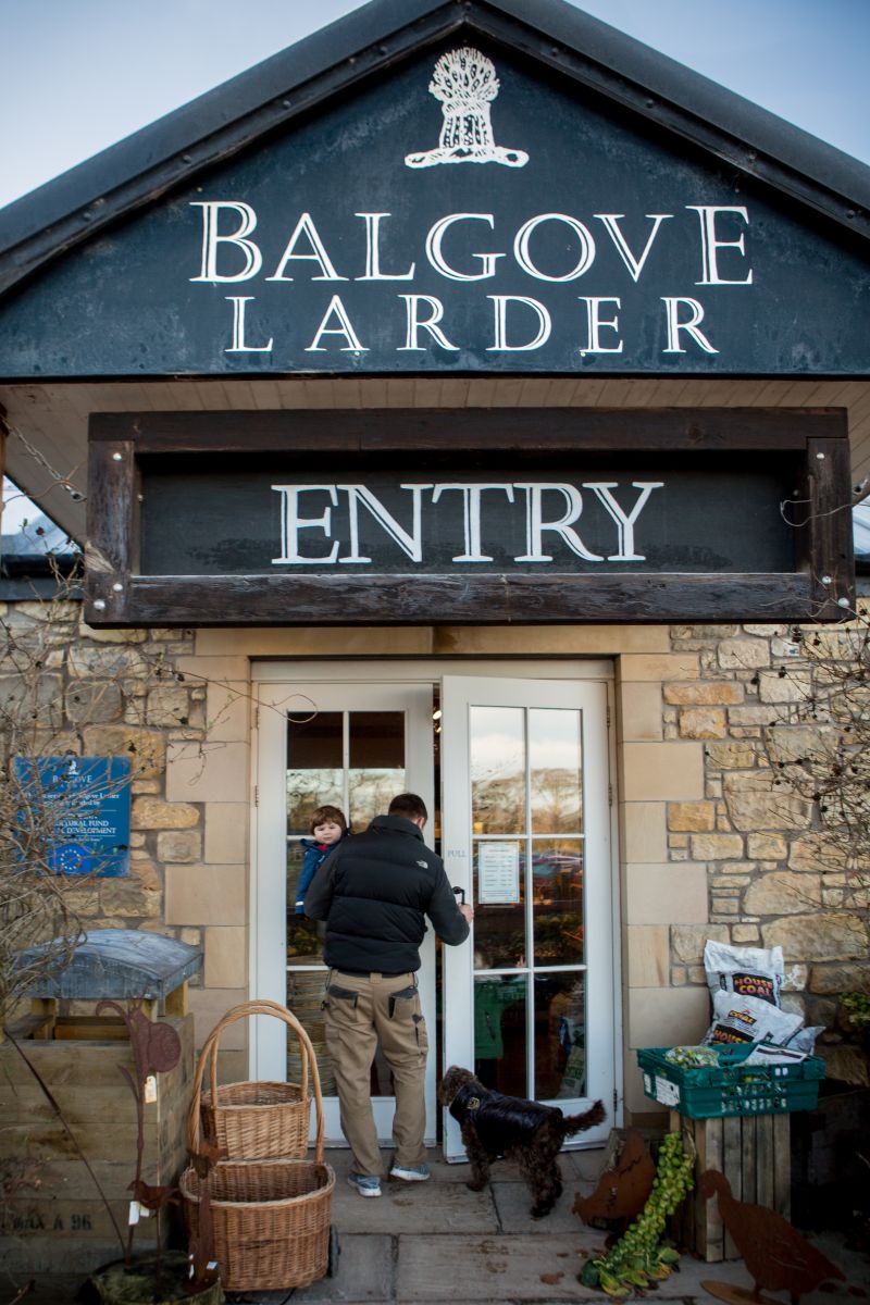 Balgove Larder Exterior, where garden workshop is held throughout summer and autumn