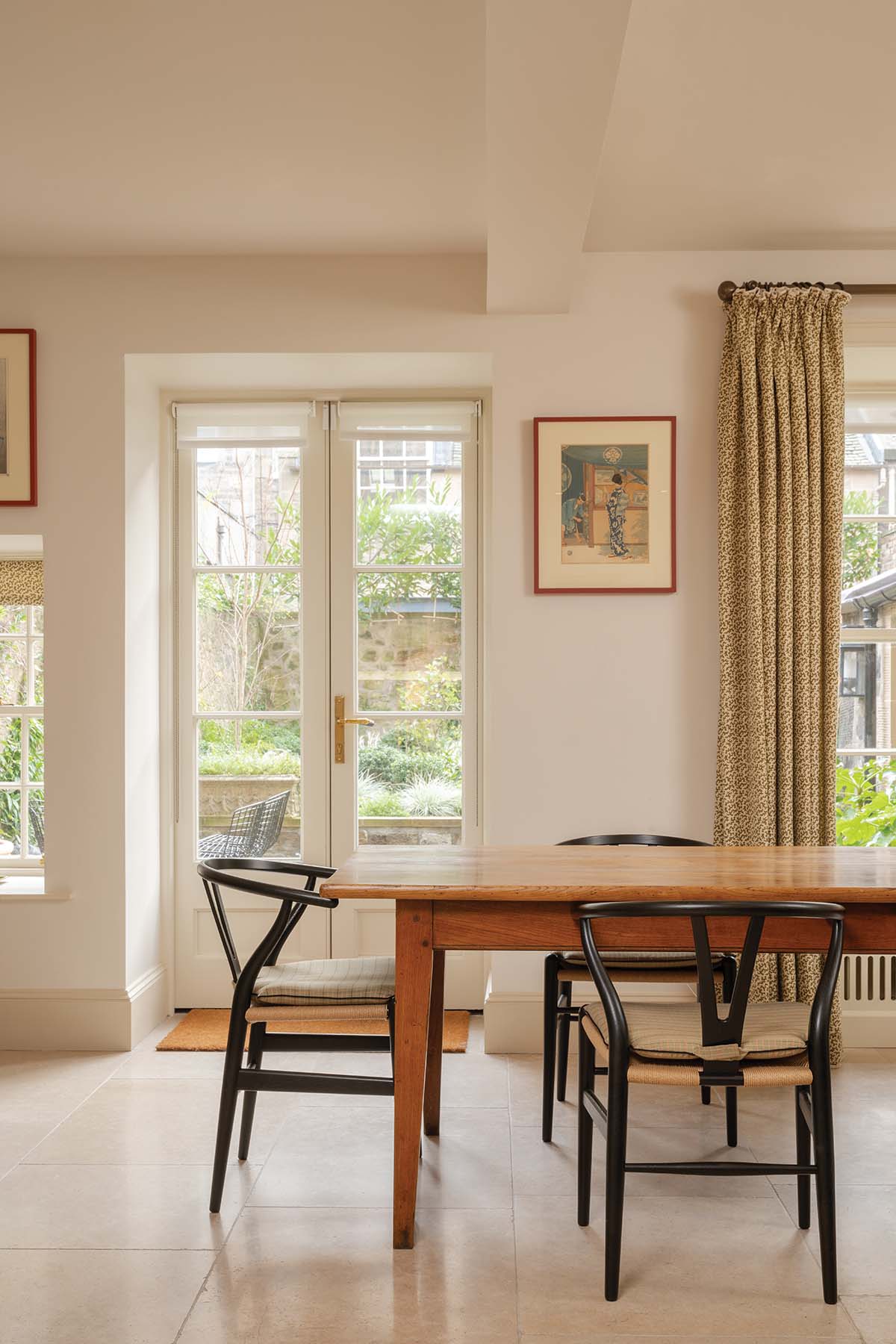 warm kitchen by cameron interiors
