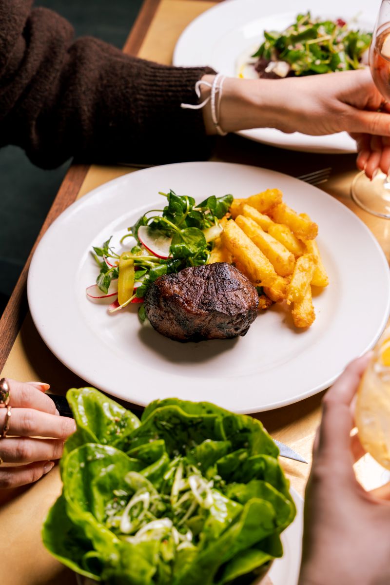 steak and chips by Hawksmoor Edinburgh