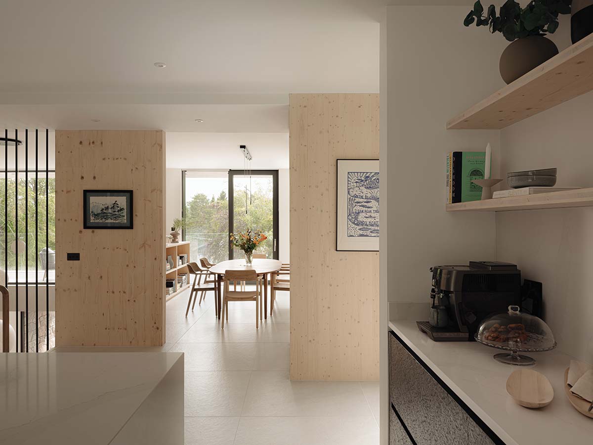 harmony house is a recently completed two-storey homes in aberdeenshire designed by architect Brown & Brown, with contractors Coldwells Build and styling by Catalog Ltd