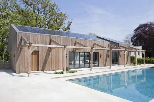 The Studio project by Carpenter Oak, , Photos_Matthew Mudd of Richmond Bell Architects and Matthew Mudd of Richmond Bell Architects, photographed by Christian Couzens