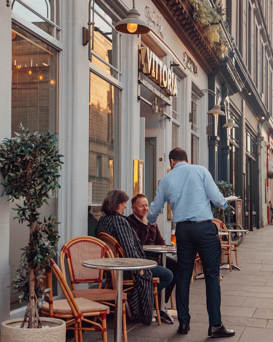 visit Vittoria for an aperitivo in edinburgh