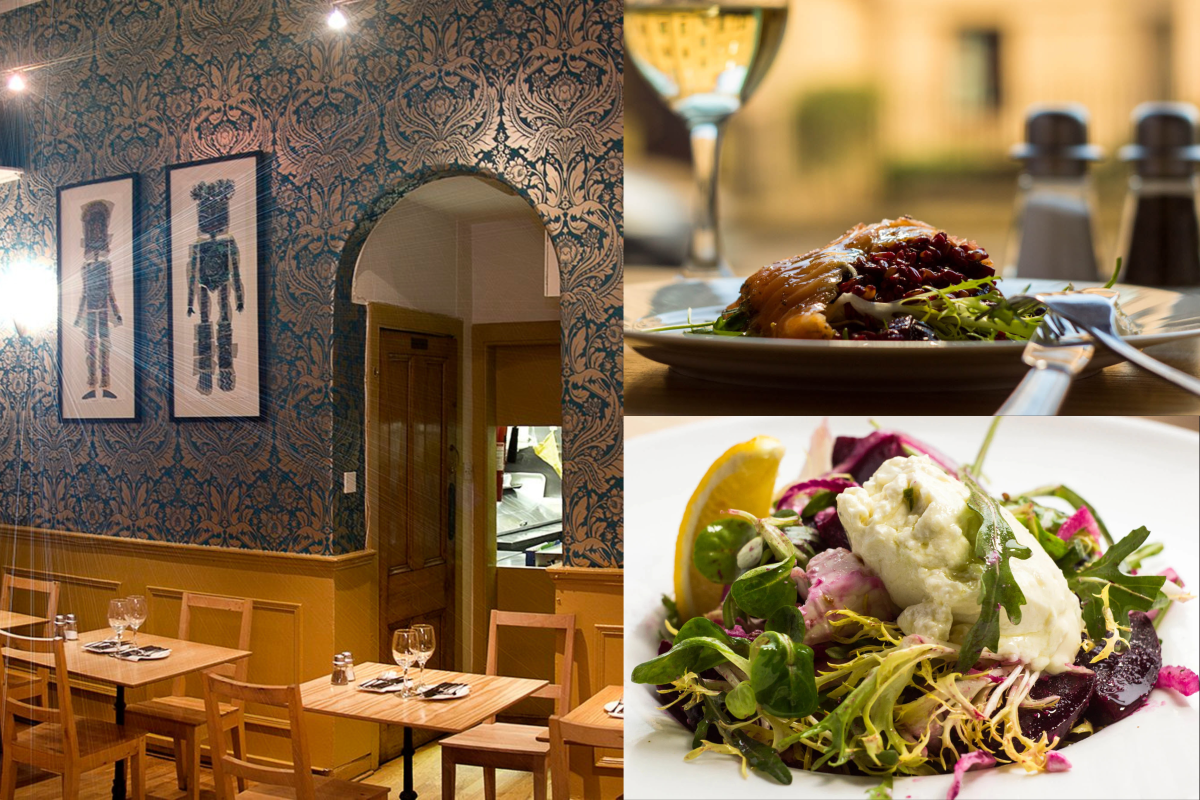Blonde, a modern Scottish and European restaurant famed by locals for its relaxed yet classy interiors and short menu of prime steak, seafood and vegetarian dishes - a lovely place to eat during the edinburgh festival fringe 2025