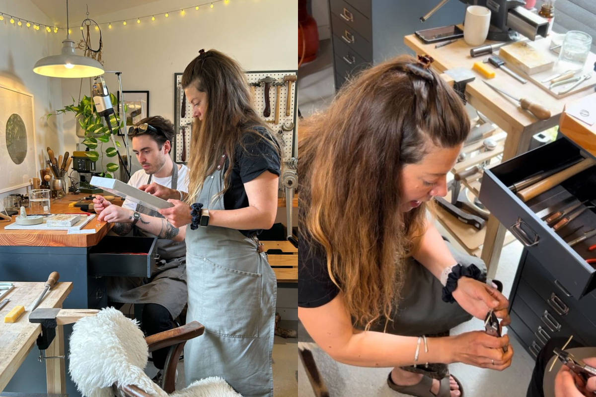 Third Aye jewellery workshop at Arbor in Nethy Bridge, Cairngorms