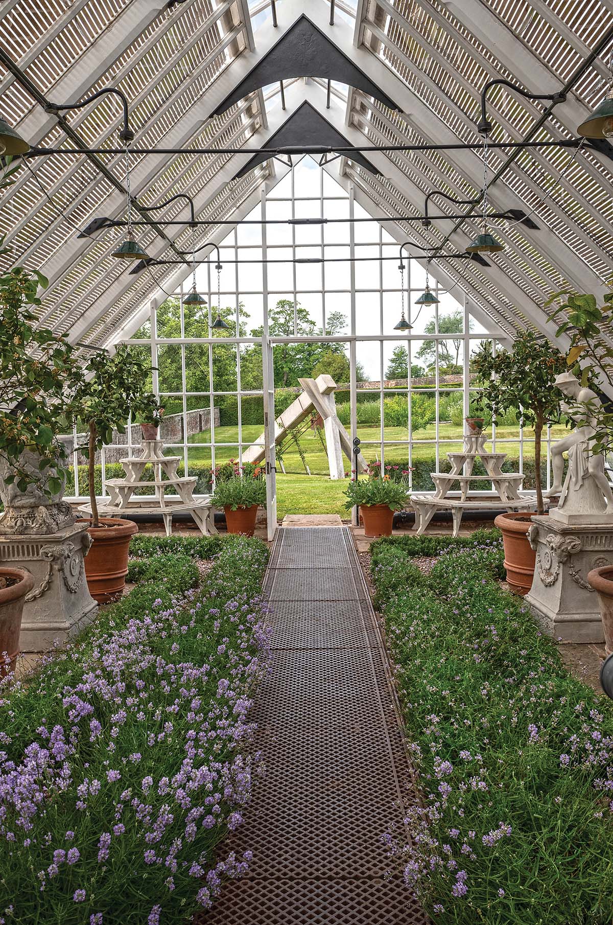 Hugo Burge’s dream was to construct a ‘home for makers and creators’. We’re lucky that his vision included a bountiful walled garden, filled with colour