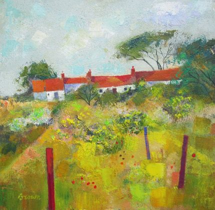 Red Roofs Coastal Path, Fife by Davy Brown