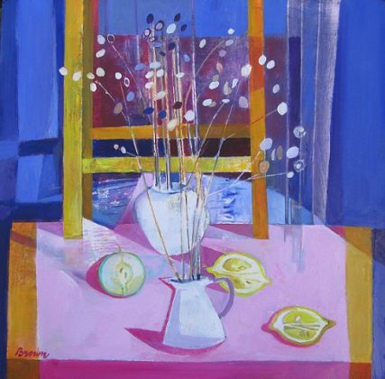 Still Life with Honesty by Davy Brown