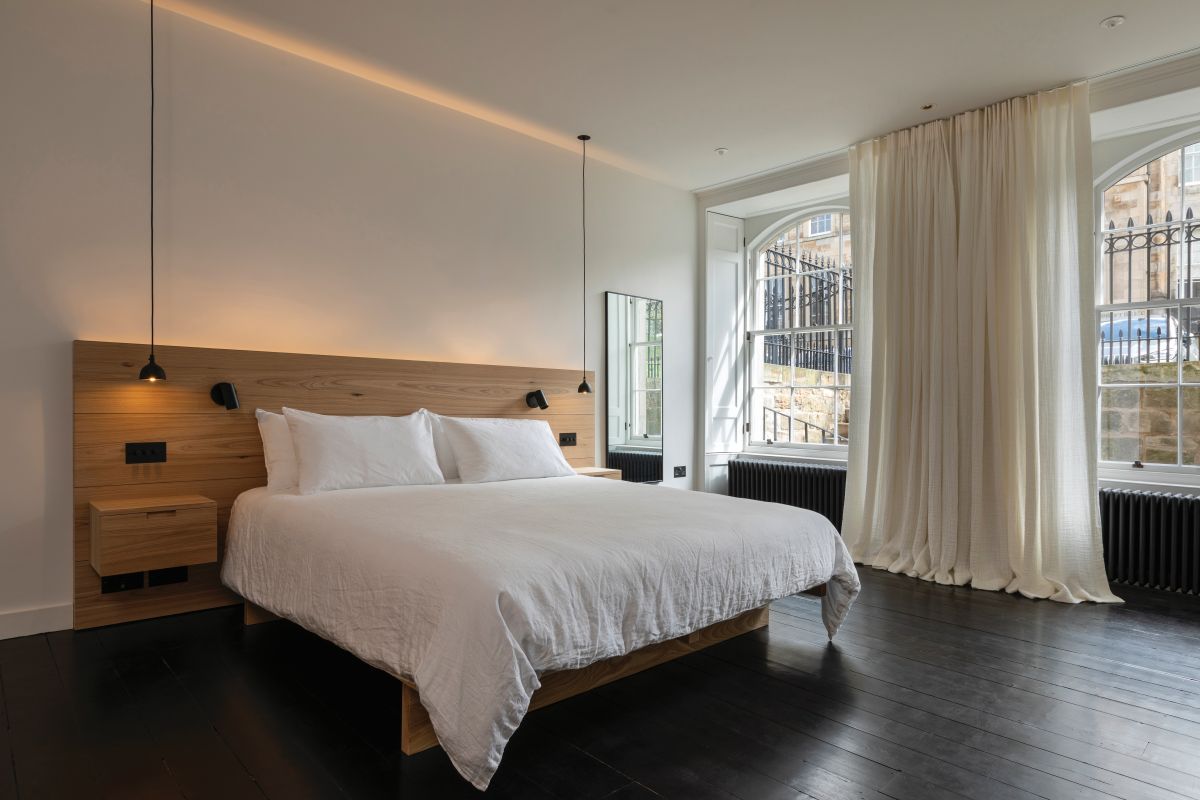 An impressive renovation of a listed property in Edinburgh's New Town, by Helen Lucas Architects, photographed by Angus Bremner