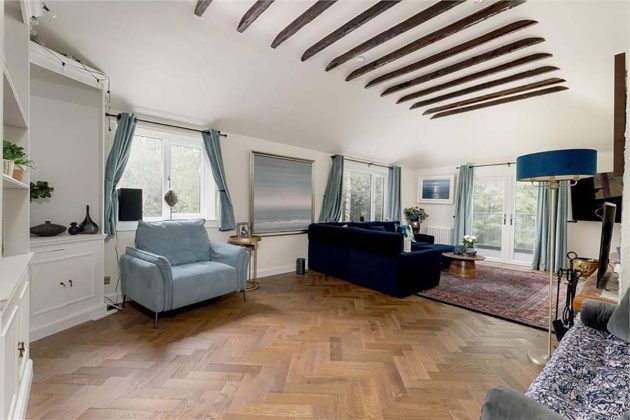 high-end homes for sale in Penicuik; renovated stable house in scotland