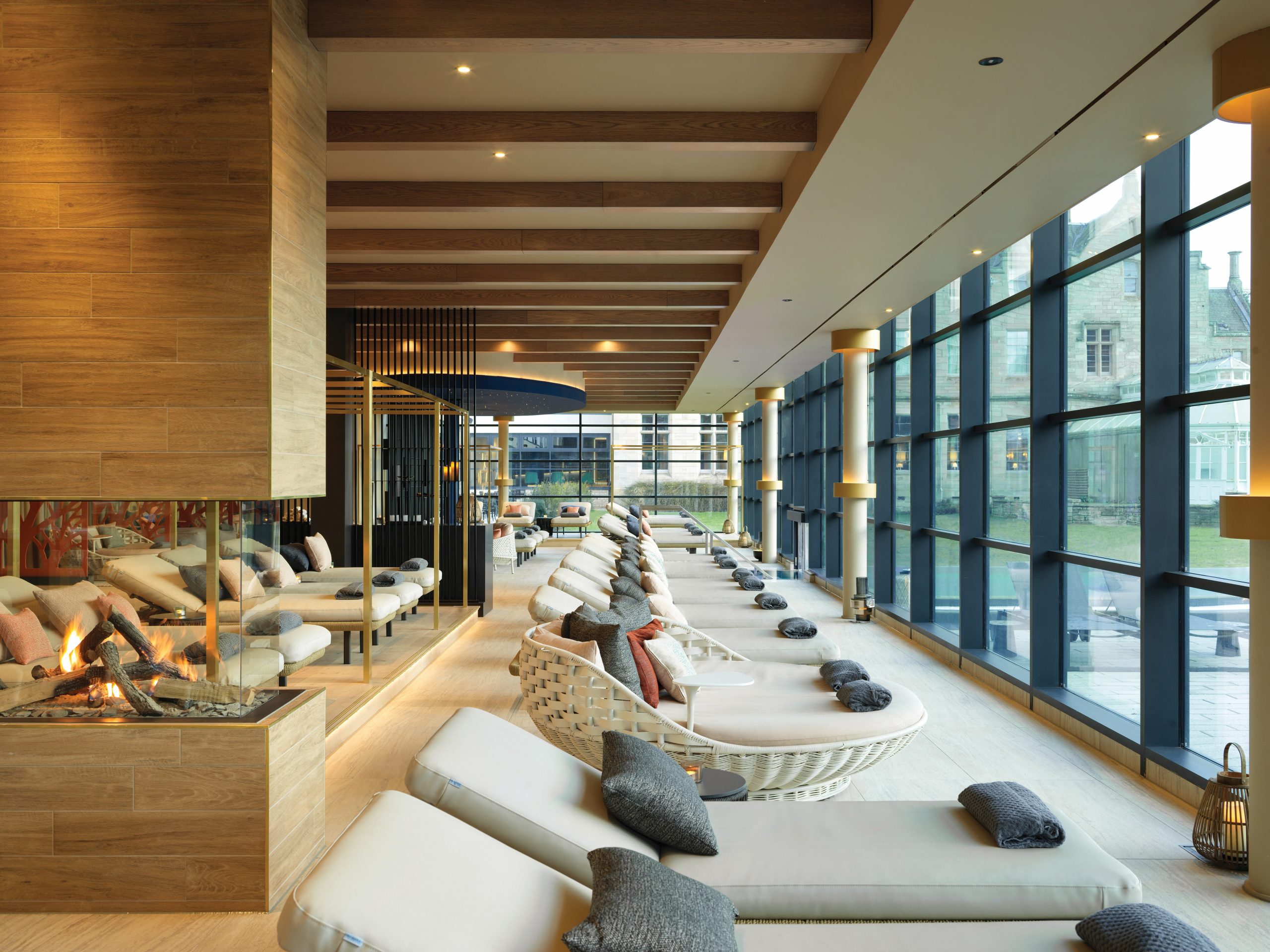 scotland's best spas, schloss roxburghe