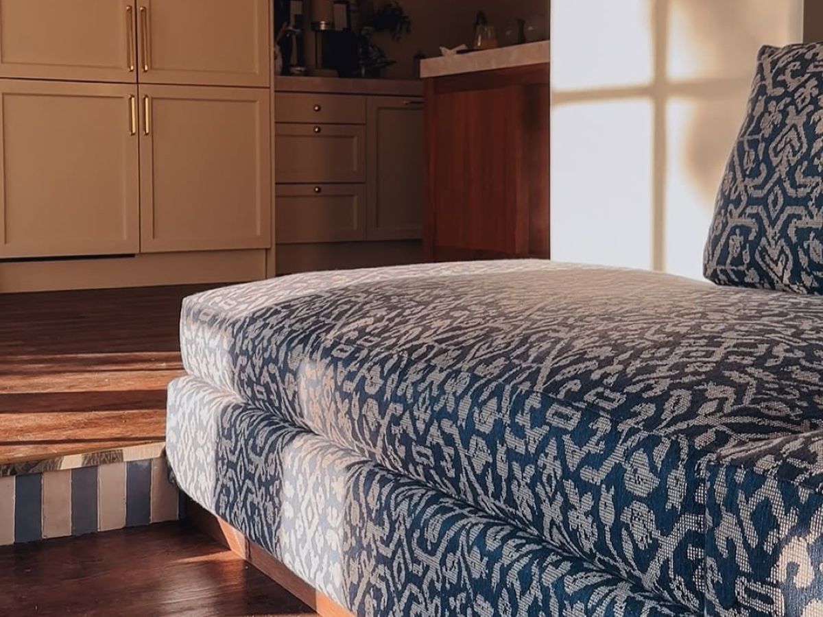 sunken lounge in wendy gilmours home