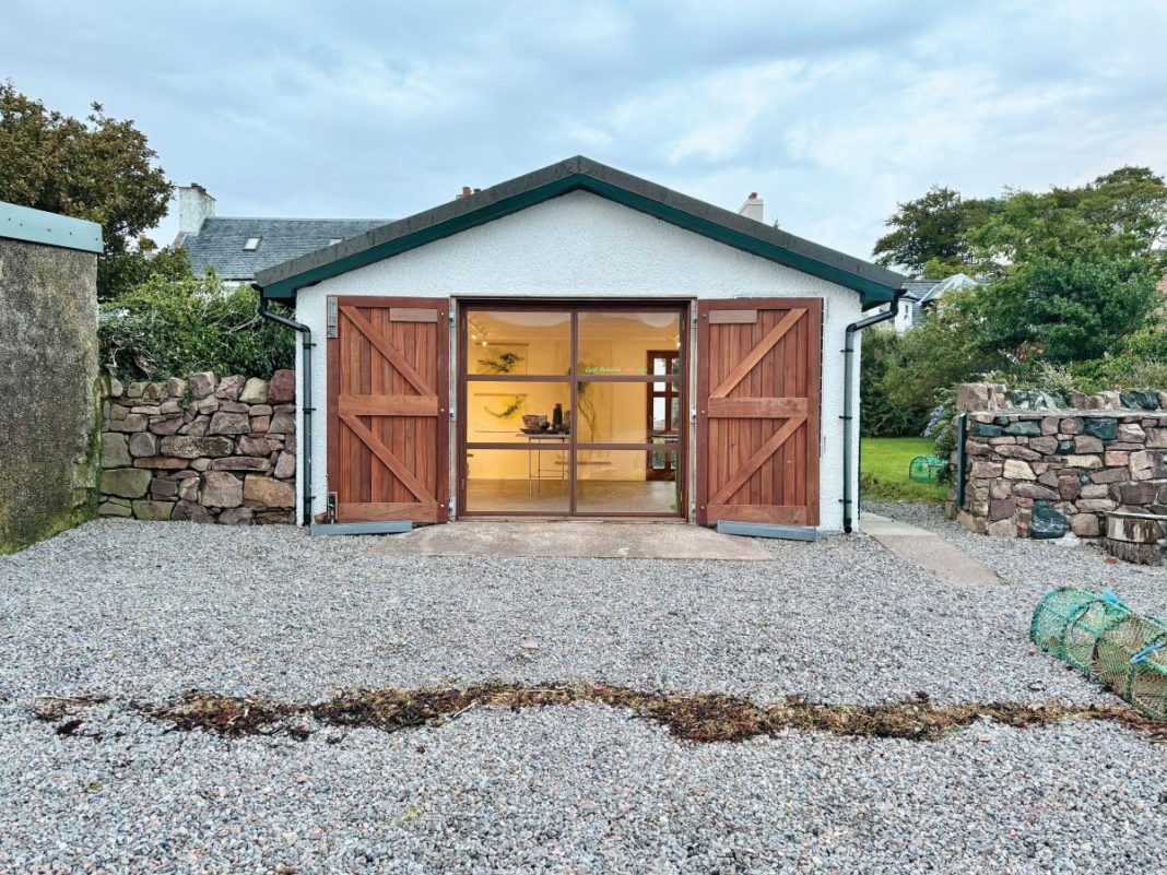 Discovery: Cold Paradise, an appointment-only art gallery in Shieldaig