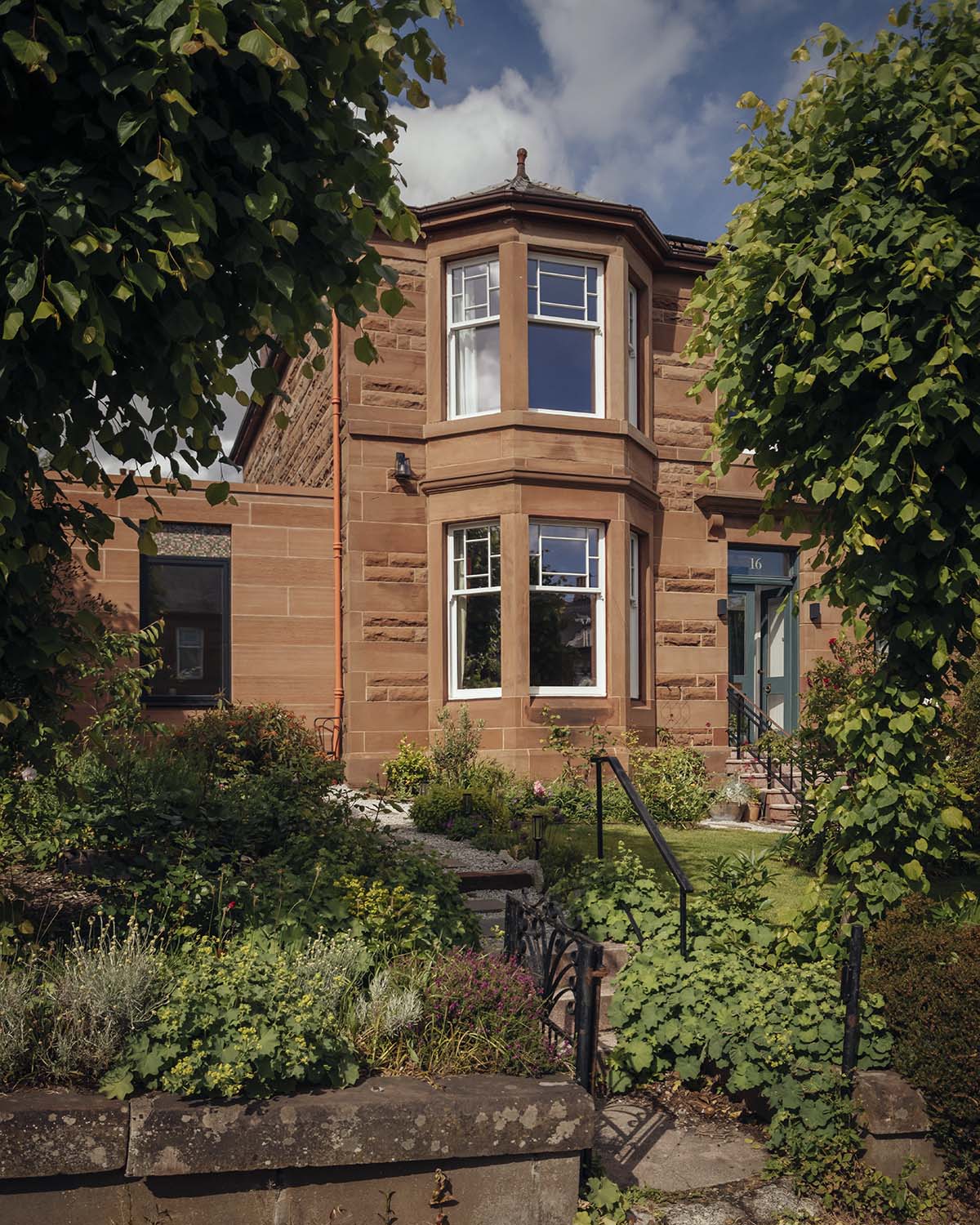 Old Red House by Loader Monteith. Copyright Jim Stephenson 2025