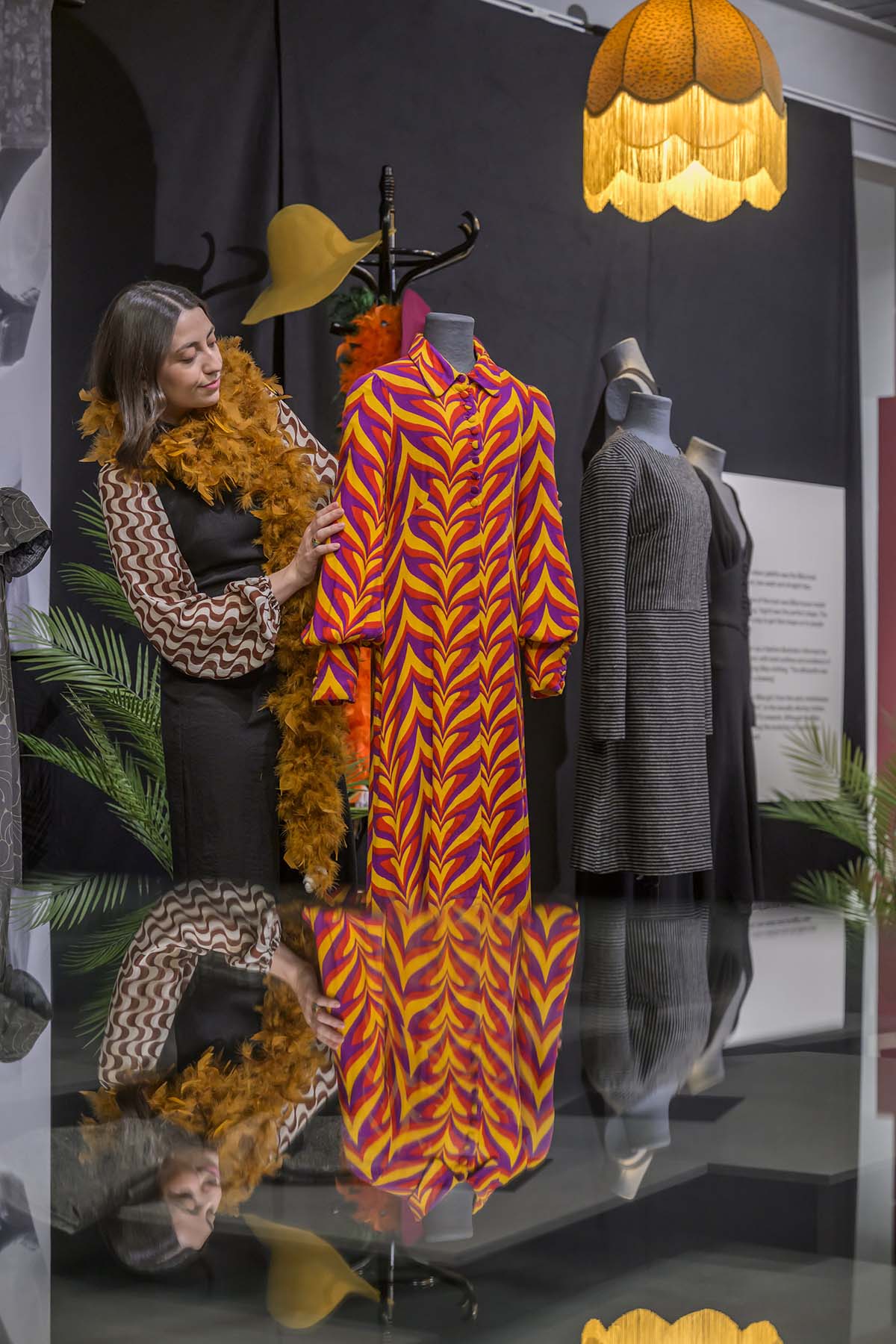 The Biba Story: 1964–1975 exhibition. bIBA DRESSES FROM THE 60S AND 70S