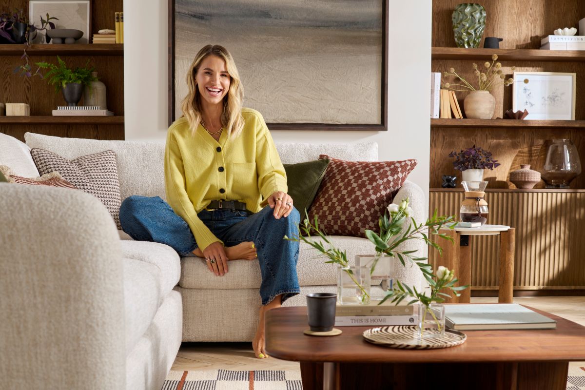 vogue williams new furniture collection, vogue williams sofa