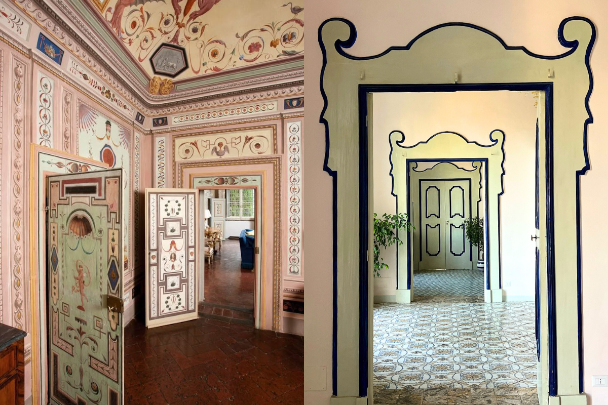 baroque door design idea