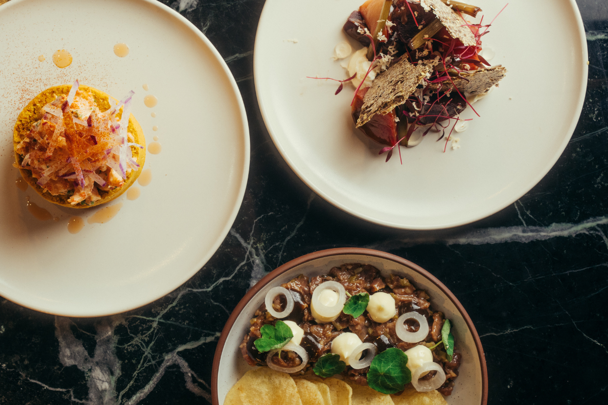 Executive chef Elliot Hills' new menu at The Spence at Glemeagles Townhouse