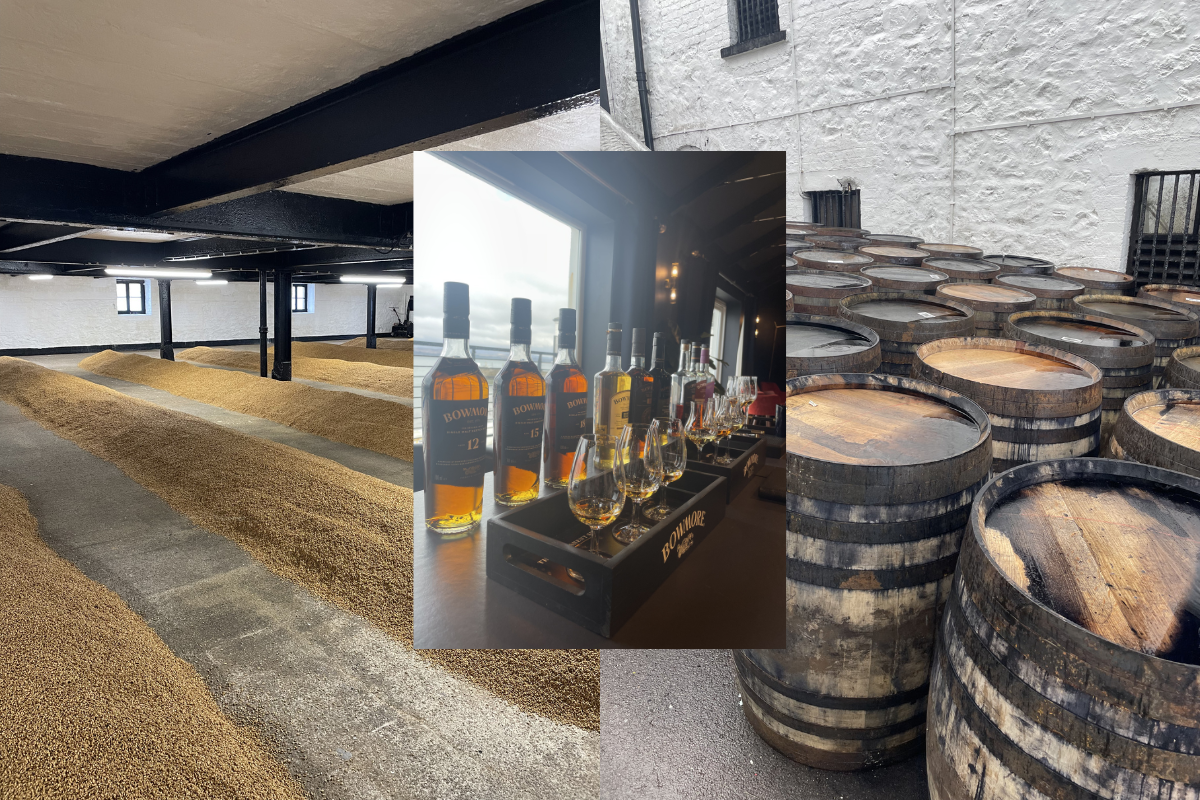 Bowmore tasing and distillery tour in the hebridean islands of scotland