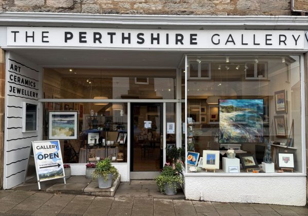 perthshire gallery in scotland filled with local art
