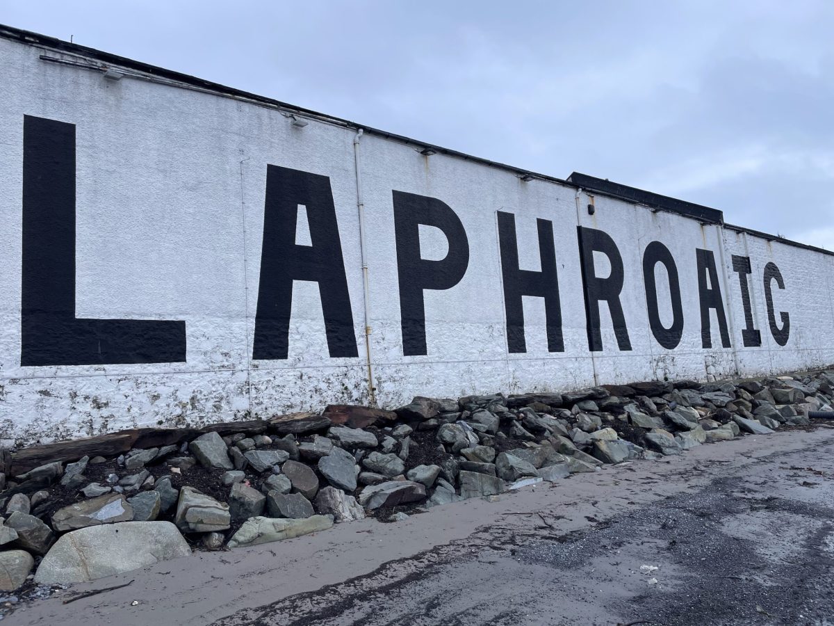 Laphroaig distillery exterior
